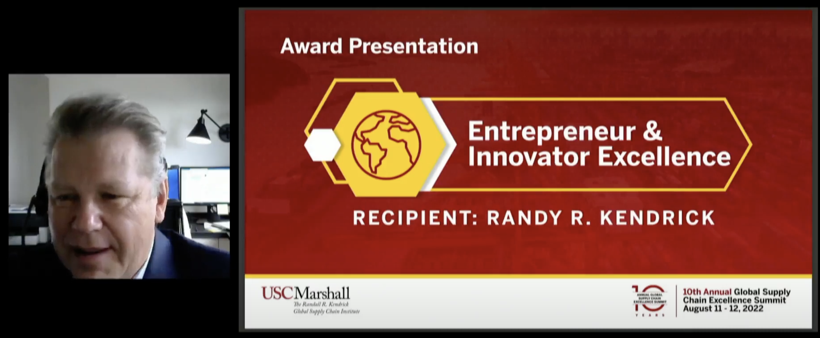 Entrepreneur and Innovator Excellence Award